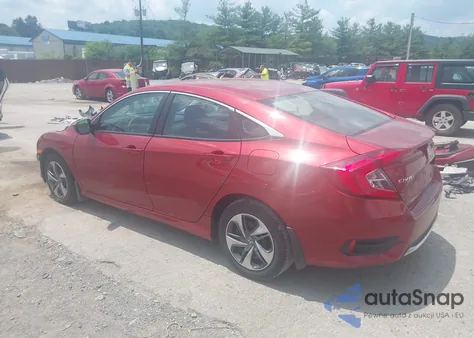 2019 Honda Civic Lx из США, поврежденный, VIN 2HGFC2F6XKH502684